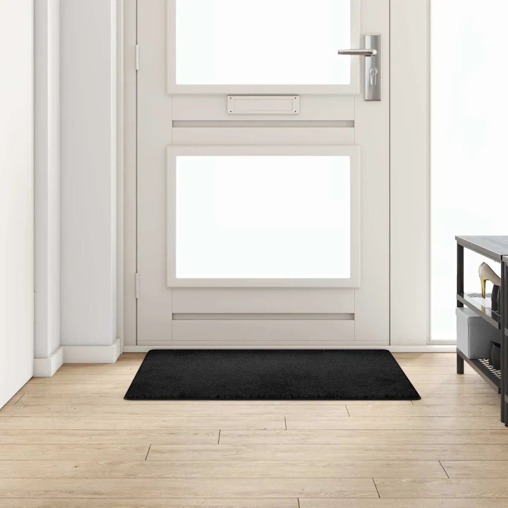 Runner in Moquette | Runner Tappeto Nero 100 x 100 cm 100% Polipropilene Tuft