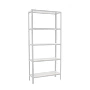Scaffale in metallo Simon Rack senza viti colore bianco 5 ripiani 1800x800x300 mm Made in Spain