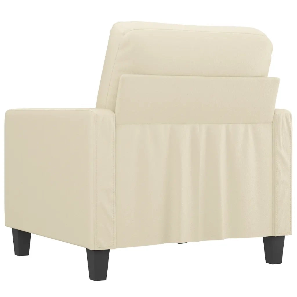 Poltrona Crema 60 cm in Similpelle 359128