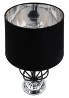 Lampada Da Tavolo Darky Silver Cm Ø28X44,5