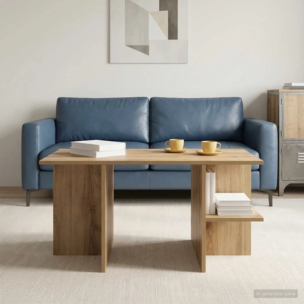 Tavolino da salotto Rovere Artigianale 87 x 50 x 45 cm