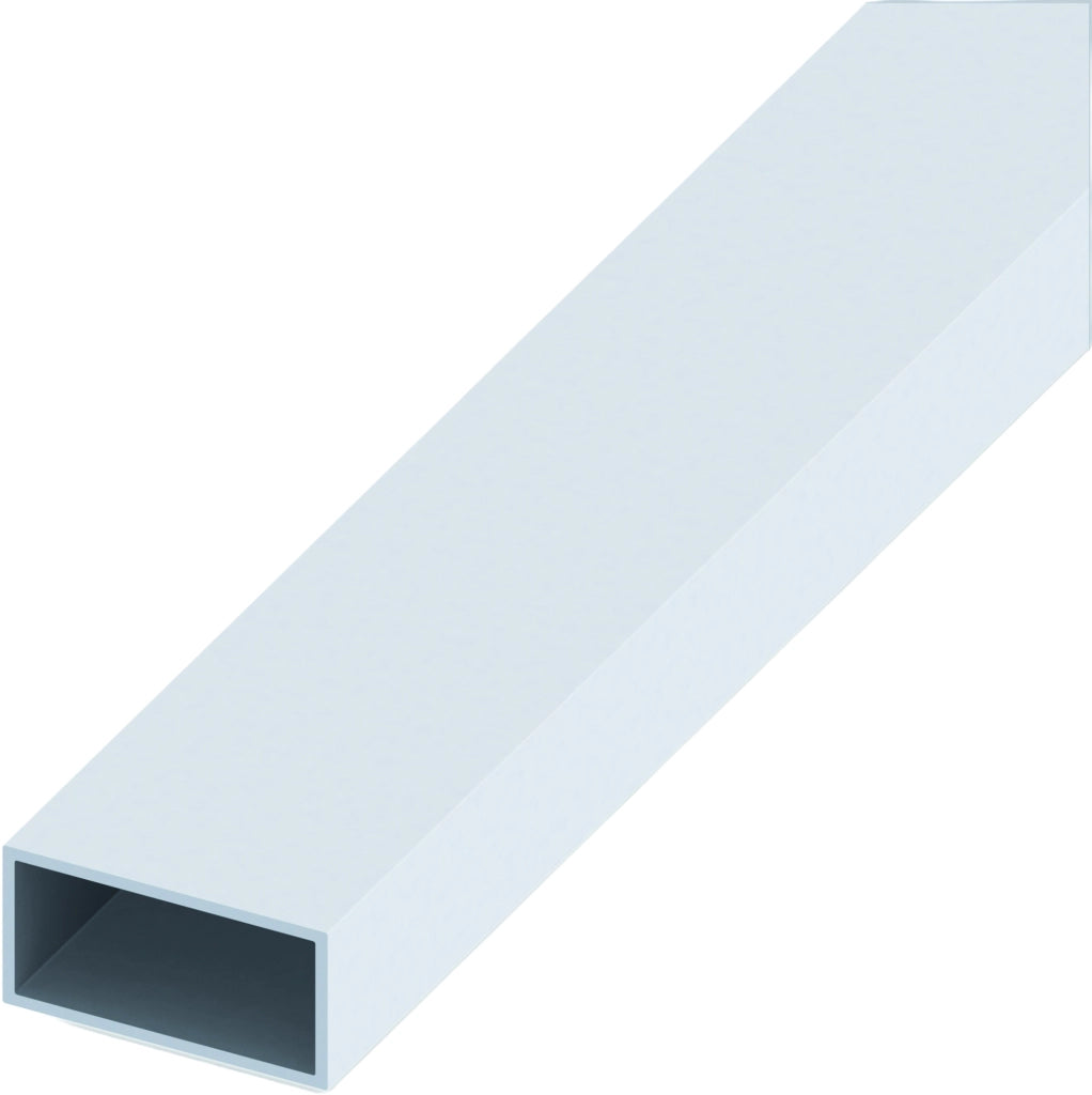 Alfer PROFILO TUBO RETTANGOLARE ALLUMINIO Argento Satinato mm. 20x10x1 mt. 1 5.00 pz