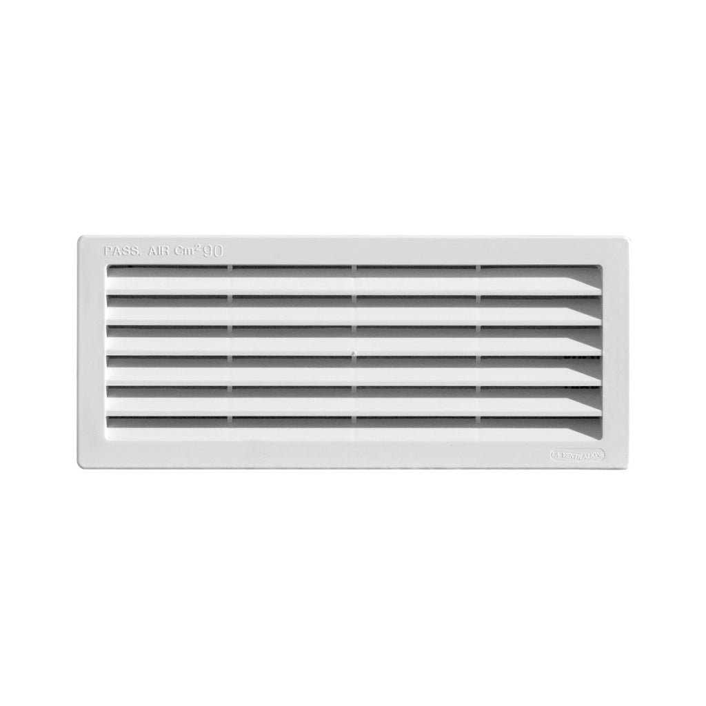 GRIGLIA DA INCASSO CON RETE L. 254 X H. 108 MM- Bianco- FIRST- pezzi 1