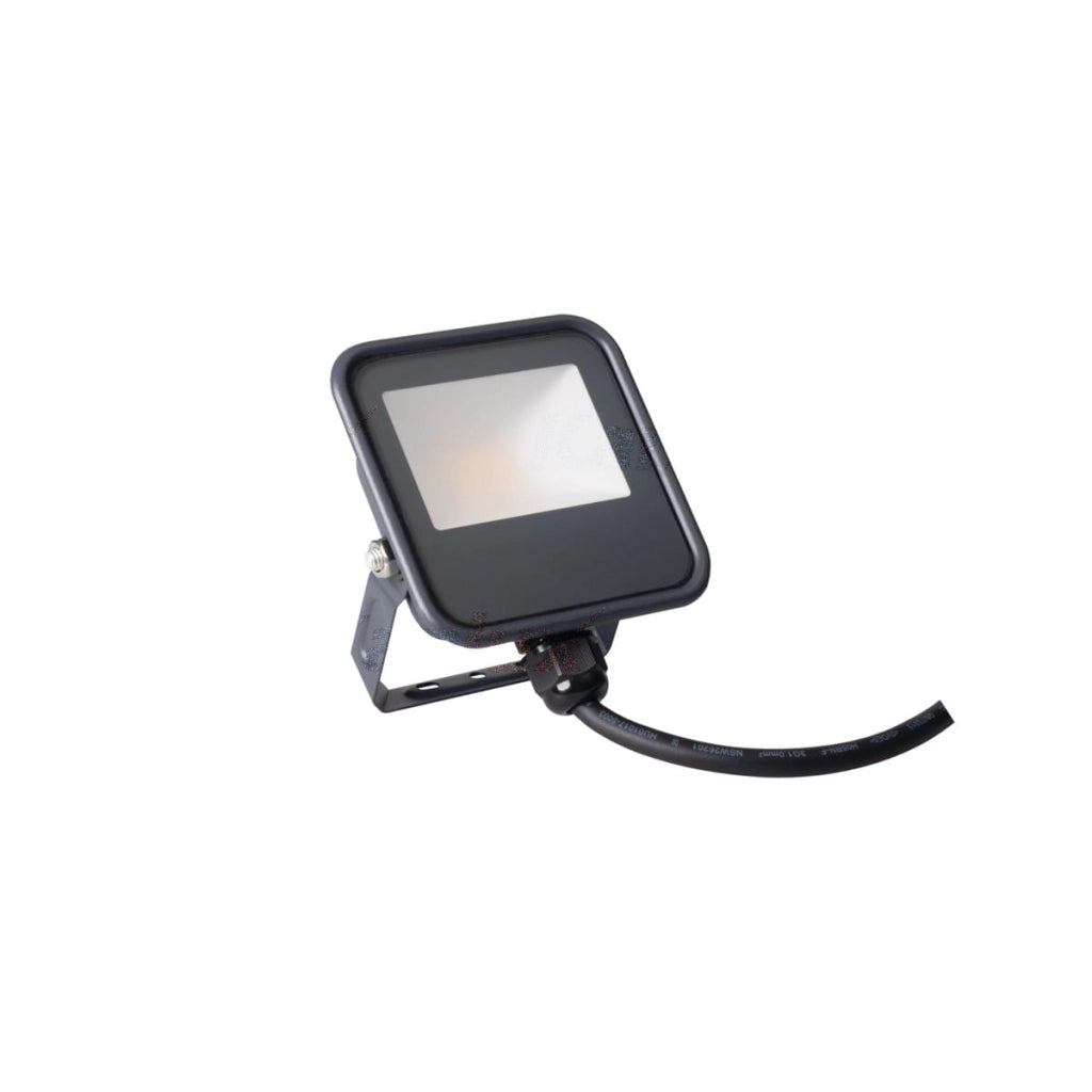 Faretto LED esterno Kanlux iQ 10W 4000K IP65 nero 33880