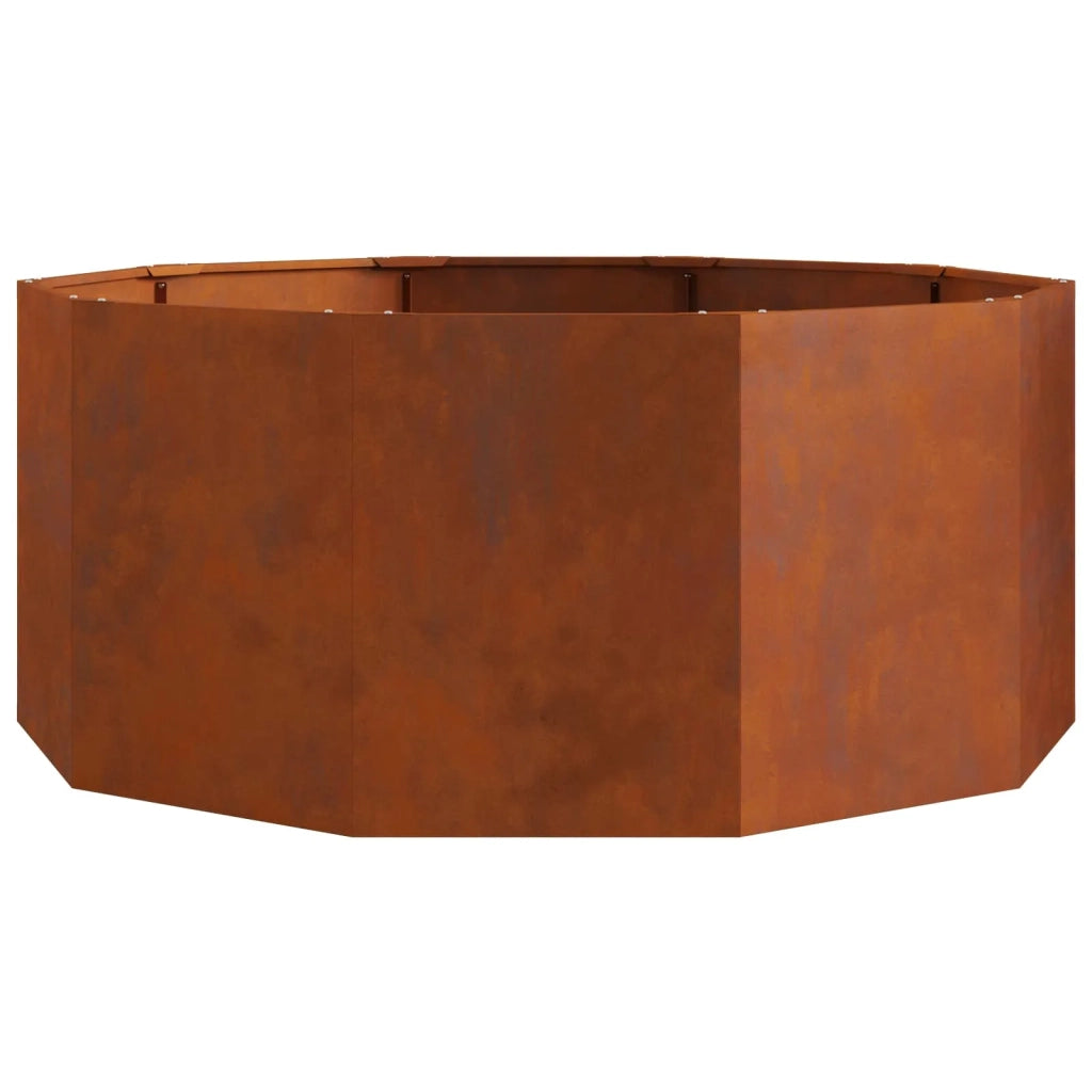 Fioriera Ruggine 120 x 120 x 50 cm 883751