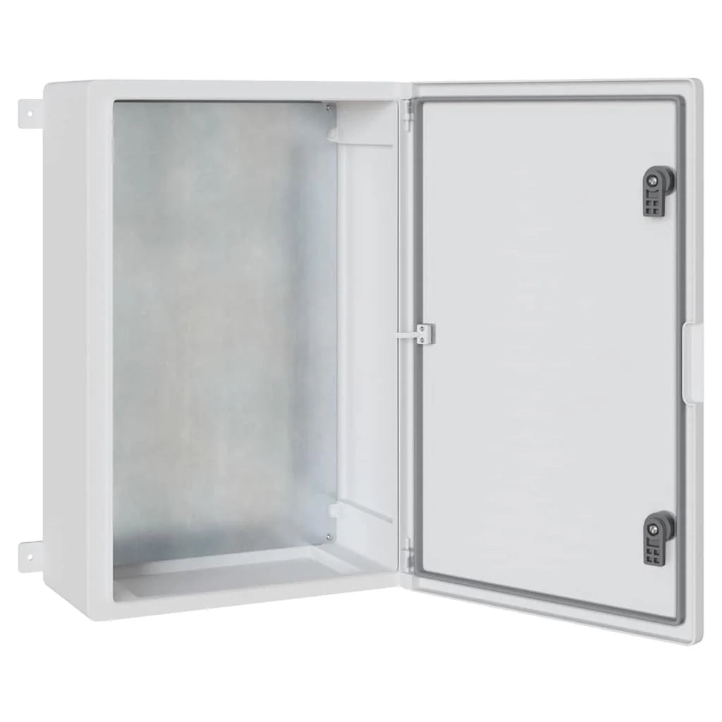 Armadio di controllo multiuso dal design moderno 47 x 20 x 60 cm in plastica grigia 02_0058202