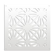 POLESTAR - Pannello in PVC traforato - Parasole Colore: bianco, Misura: 73x73 cm