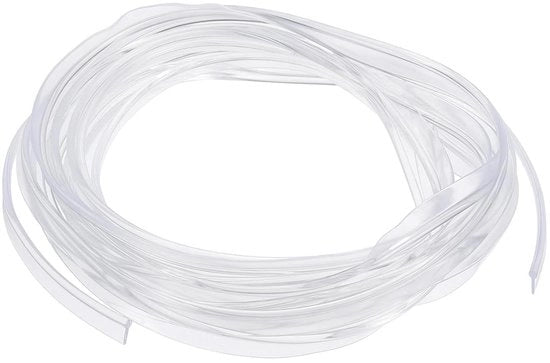Cavo a fibra ottica trasparente 3,0 mm, 5,0 m, guida luce LED per uso domestico e hotel