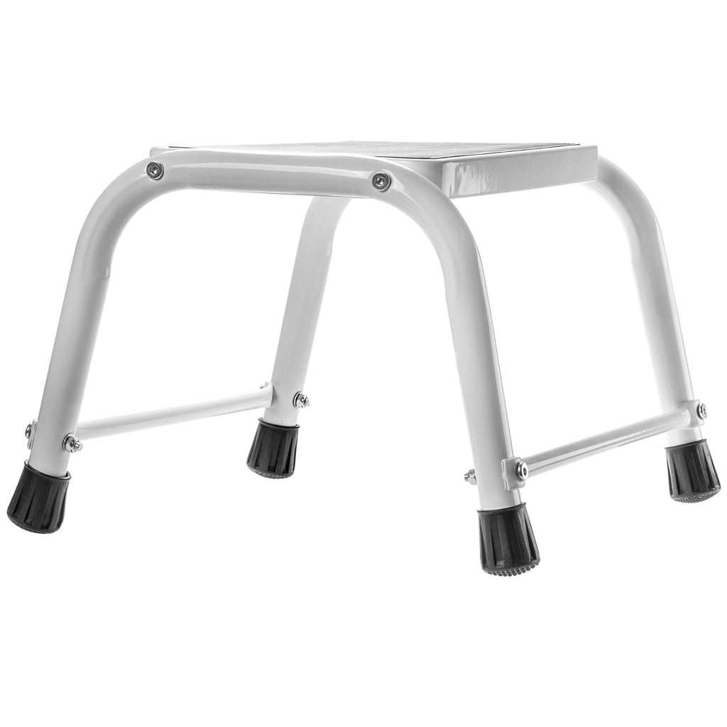 Scala a pioli KADAX, scala domestica in acciaio, piattaforma antiscivolo, portata massima 150 kg