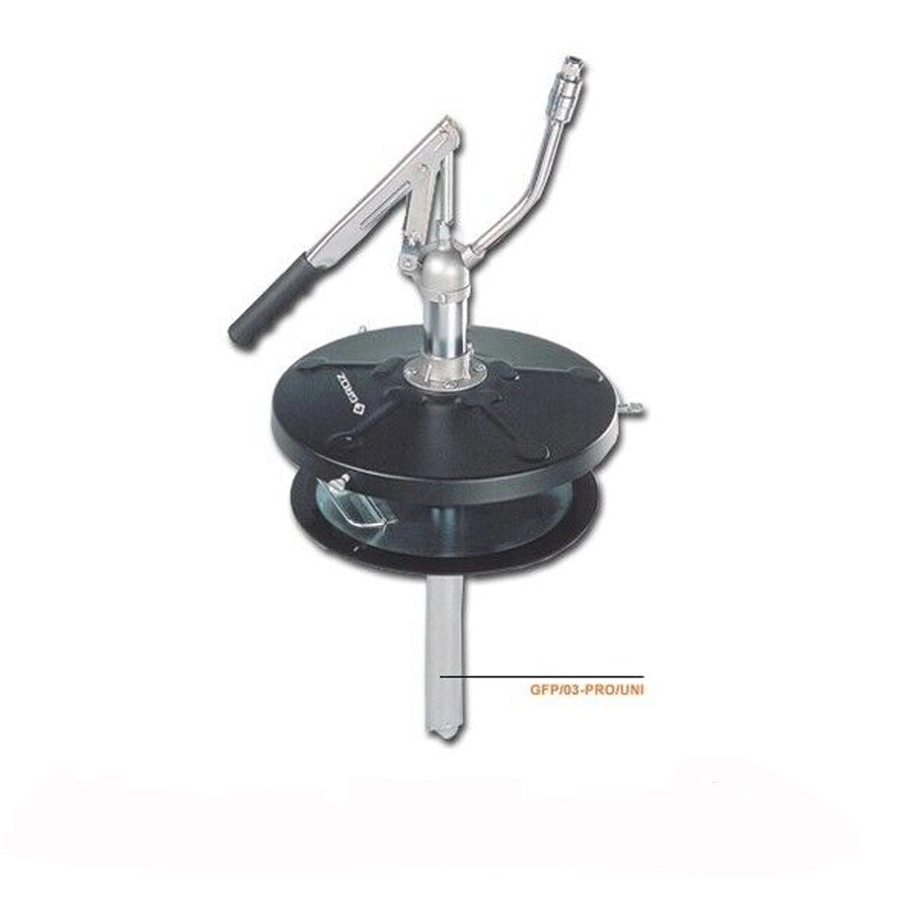 INGRASSATORE GRASSO FUSTI POMPA RIEMPIMENTO INGRASSATORI GROZ GFP/03-PRO/UNI