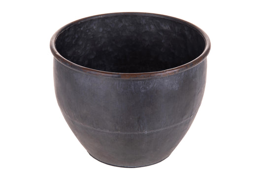 Set 2 Contenitori Decorativo Metallo 18 cm