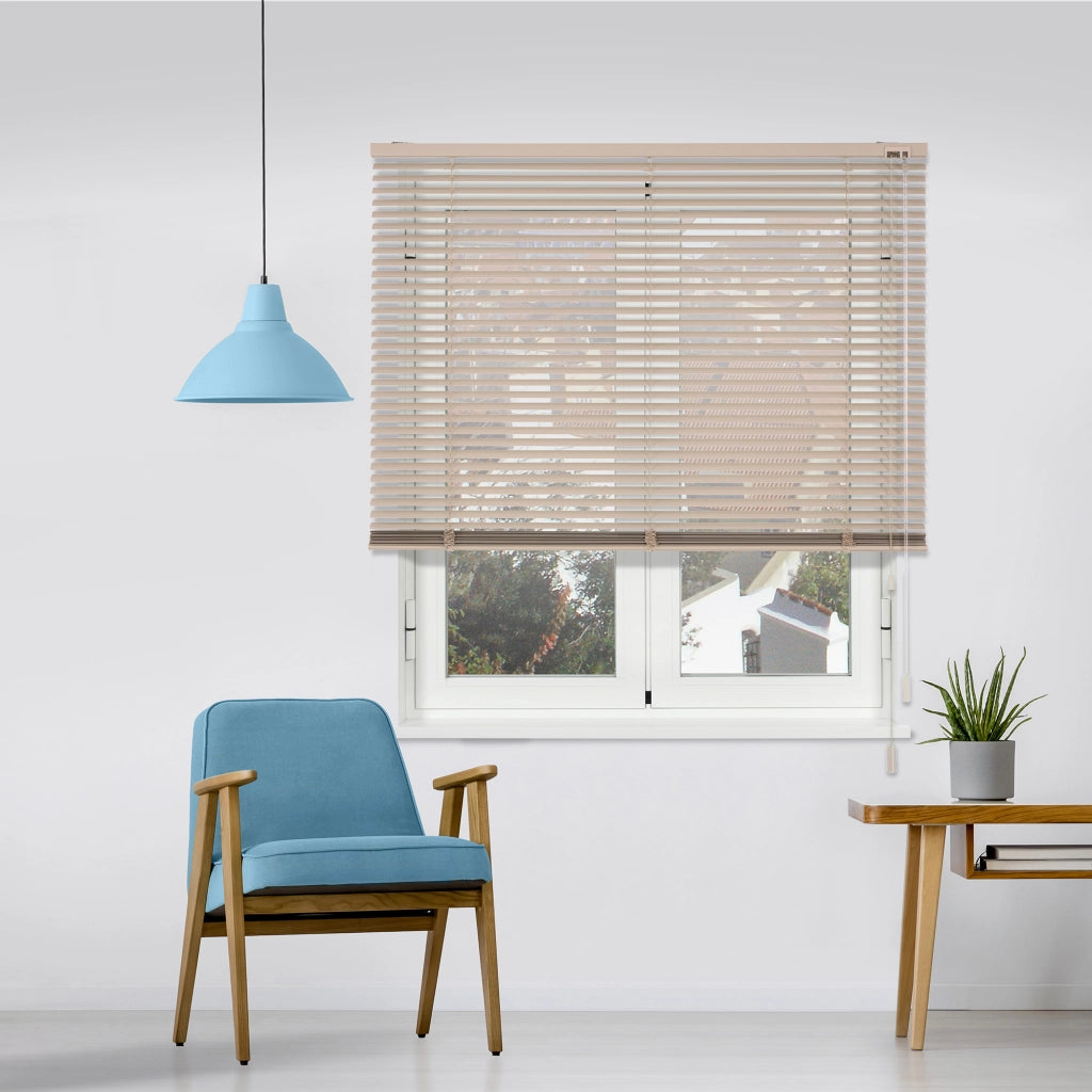 VIEWTEX Veneziana in alluminio  25mm rosa palo  150 X 250cm - Made in Europe - 5 anni di garanzia