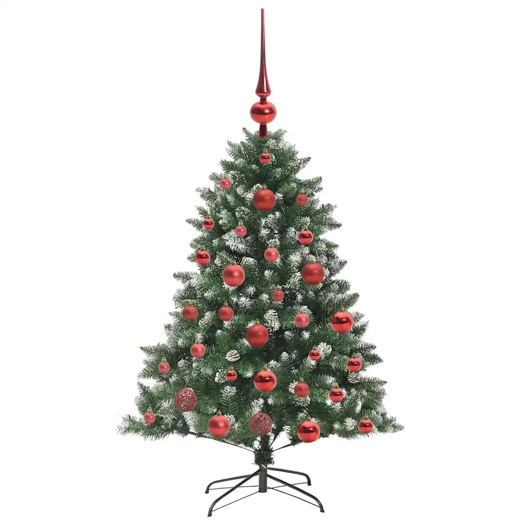 Albero di Natale artificiale con 150 LED Verde 120 cm 3395209
