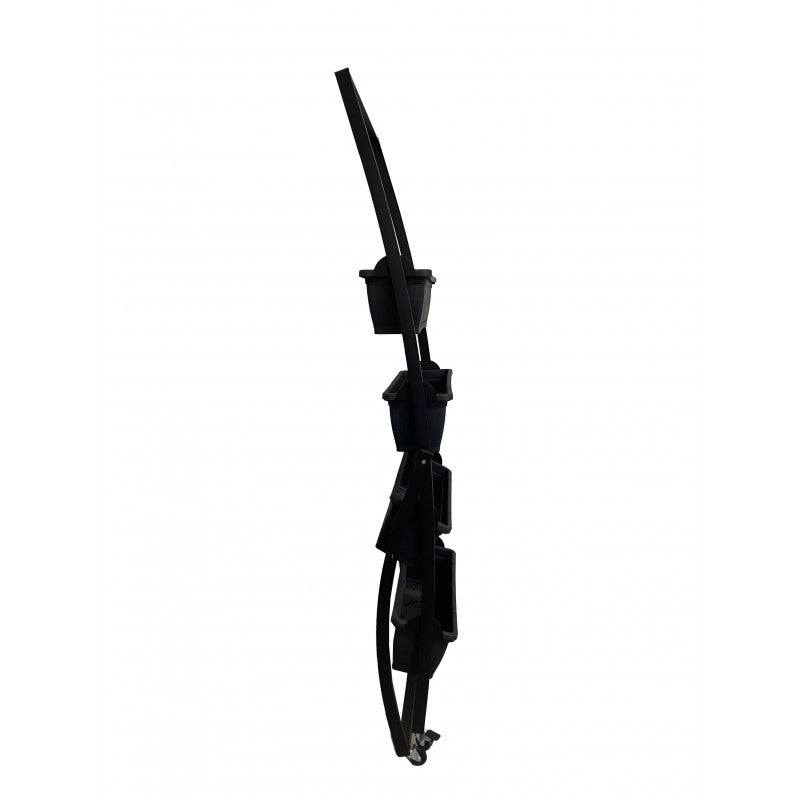 Orto Verticale Compreso di Vasi Cm 67X65X170H Nero Tecnokit