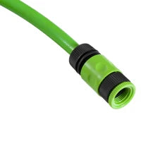 Outsunny Avvolgitubo da Giardino Retrattile con Tubo dell'Acqua 20 m, Rullo Avvolgitubo da Parete Girevole a 180°, Avvolgitubo Automatico Tubo da Giardino per Irrigazione in plastica, Verde