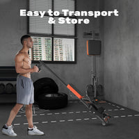 Vogatori - RATTANTREE - Vogatore compatto regolabile con 12 Livelli di Resistenza, display LCD, Carico Massimo 150 kg