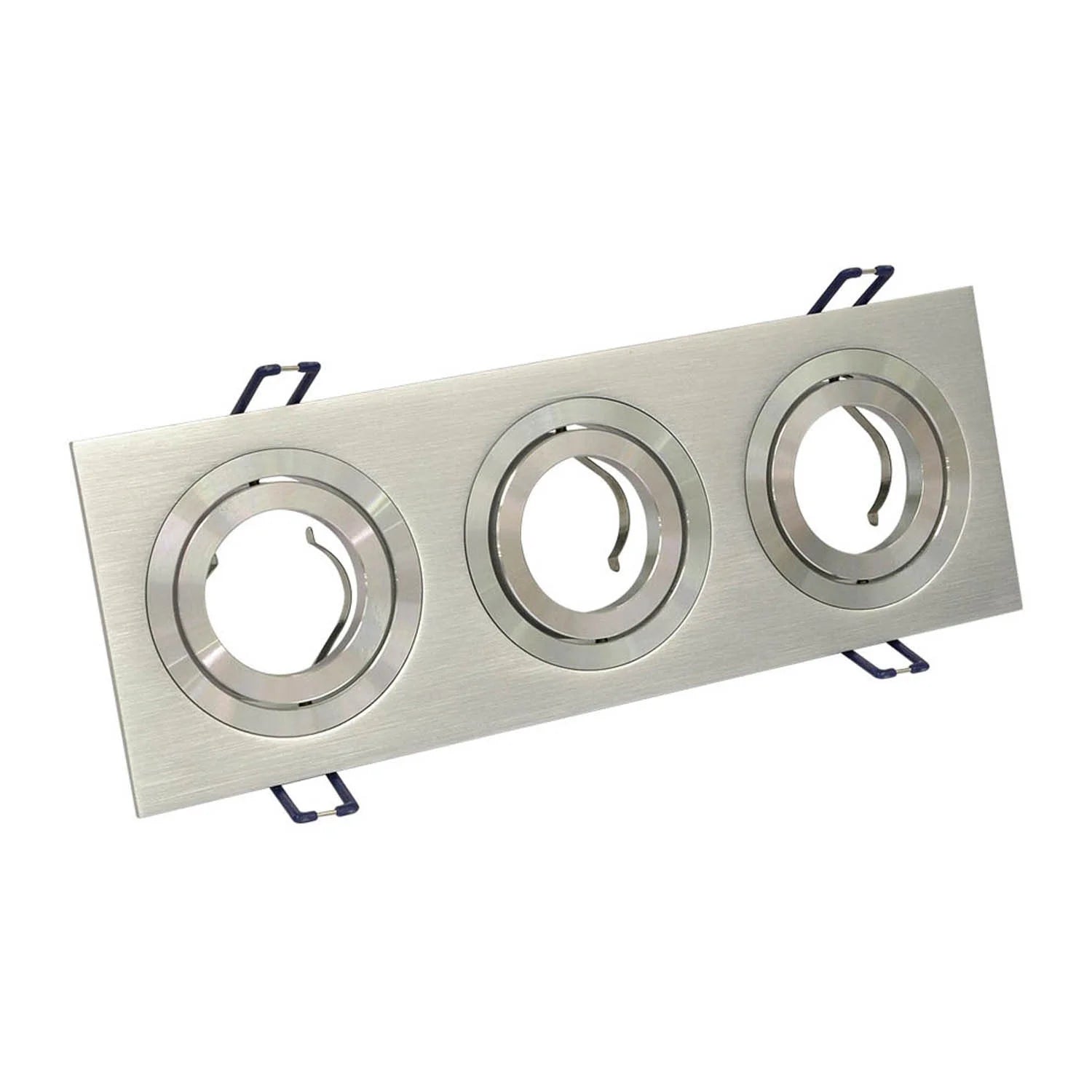 LÚZETE - 3L APPARECCHIO DA INCASSO NICOLE ALLUMINIO GU10