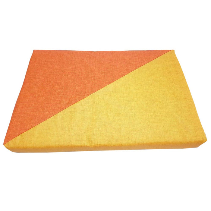 Cuscino per cani waterproof medora orange yellow cm 105