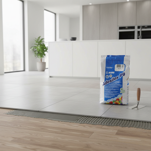 Adesilex p9 adesivo cementizio ad alte prestazioni per piastrelle in ceramica e pietra 5 kg *** colore- grigio, confe...