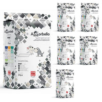 Multipack 6 confezioni assorbello tappetini igienici carbone attivo charcoal per cani 60x60