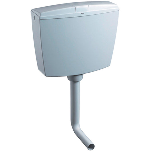 Cassetta di scarico per wc bagno a zaino esterna smeraldo oli