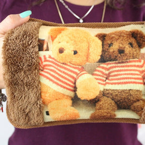 Scalda mani calor borsa d'acqua calda elettrica ricarica in 8/10 minuti