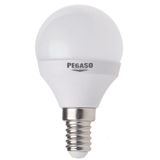 Lampadina a sfera led classe a++ e14 3 watt 6500k