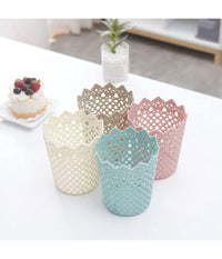 3pz Cestino Portaoggetti Organizzatore Casa Cesto In Plastica à¸10.3x12.5cm 79476         