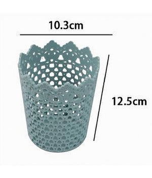 3pz Cestino Portaoggetti Organizzatore Casa Cesto In Plastica à¸10.3x12.5cm 79476         