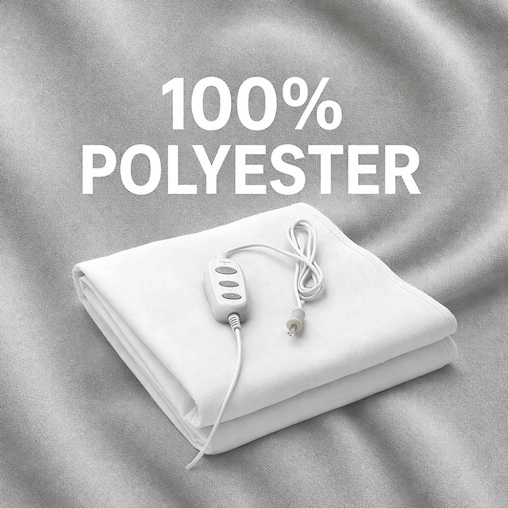 Zephir termocoperta elettrica in poliestere per riscaldamento letto *** numero posti 1 piazza, confezione 1