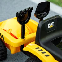 Camion Giocattolo per Bambini 12-36 Mesi con Pala e Rimorchio, in PP e Metallo, 91x29x44 cm, Giallo