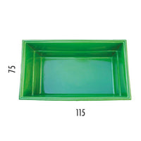 Laghetto da giardino colore verde rettangolare misurina litri 280