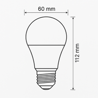 Fsl lampadina goccia tecnologia smart beacon tech 10w smart light dimmerabile