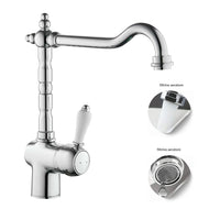 Miscelatore monoforo ottone cucina england one cromato erogazione orientabile *** confezione 1