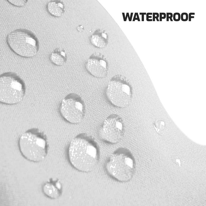 Kebon Tenda / Gazebo Per Giardino 3X3 Impermeabile Tendone Pieghevole Per Fiere E Mercati Colore Bianco