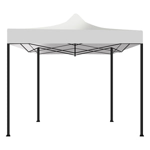 Kebon Tenda / Gazebo Per Giardino 3X3 Impermeabile Tendone Pieghevole Per Fiere E Mercati Colore Bianco