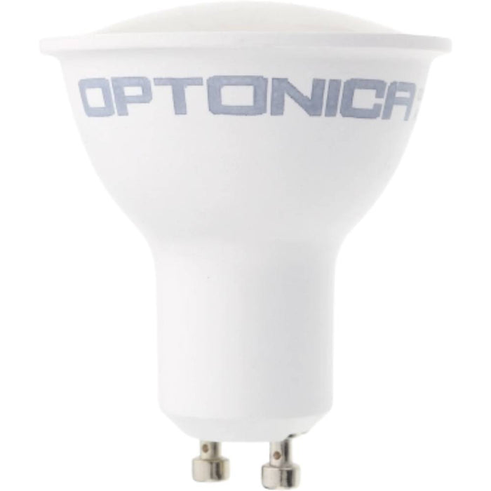 Optonica lampadine led gu10 faretto spot da interno con attacco a baionetta *** temperatura colore lampada 4500k bian...