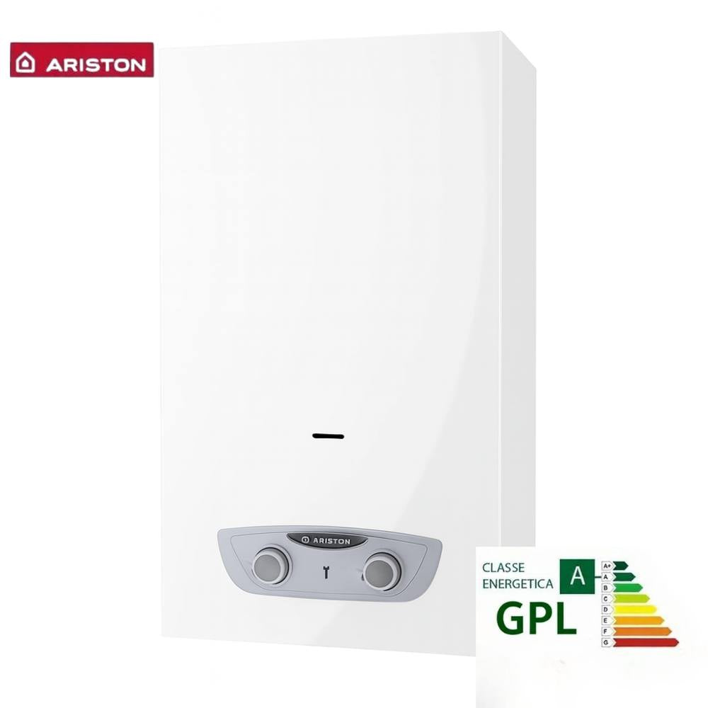 Scaldabagno a gas ariston fast r x 11 low nox 11 litri *** tipo di combustibile gpl, confezione 1