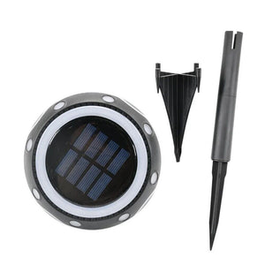 4 FARETTO LAMPADA LED RGB SOLARE DA ESTERNO GIARDINO PICCHETTO SEGNAPASSI TA-125