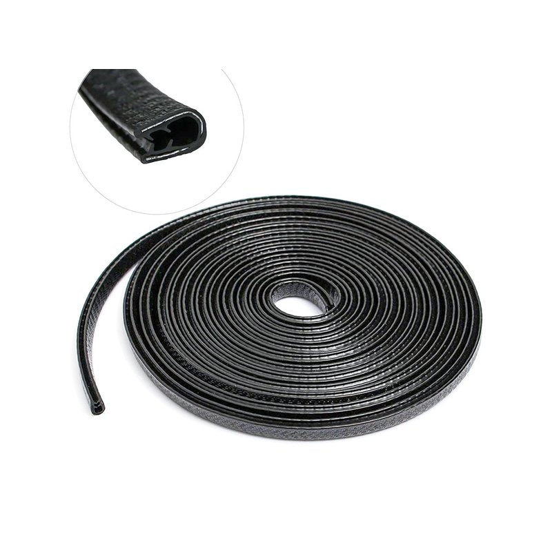 4 Metri Paraportiere Profilo in Gomma per Portiere Auto Paracolpi Rinforzati in Metallo Riutilizzabile