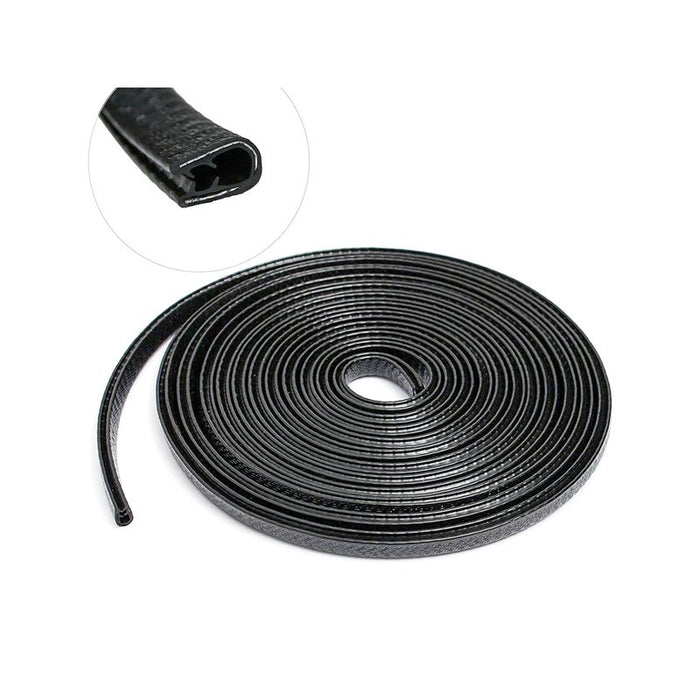 4 Metri Paraportiere Profilo in Gomma per Portiere Auto Paracolpi Rinforzati in Metallo Riutilizzabile