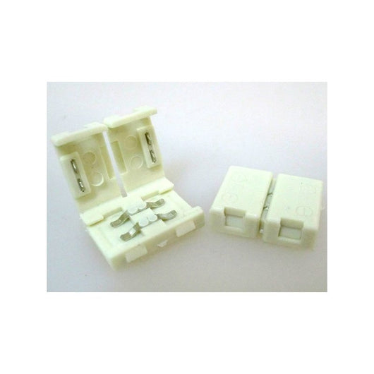 4 PZ Connettore 8mm Per Unire Due Bobine Led Smd 3528 Senza Saldare