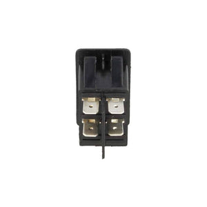 4 PZ Interruttore Bilanciere Quadrato On Off Push Button 4 Pin con Led Spia Rosso 12V Auto Barca Foro 20x28mm