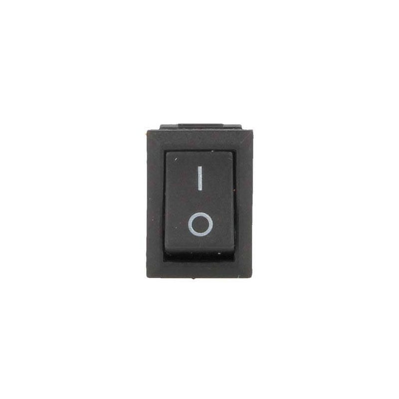 4 PZ Interruttore Pulsante Bilanciere Quadrato Bipolare 12V Push Button 2 Pin Auto Barca Foro 12x19mm