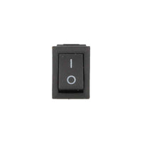 4 PZ Interruttore Pulsante Bilanciere Quadrato Bipolare 12V Push Button 2 Pin Auto Barca Foro 12x19mm