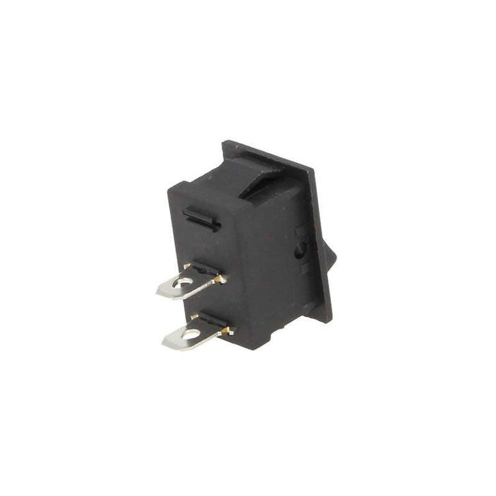 4 PZ Interruttore Pulsante Bilanciere Quadrato Bipolare 12V Push Button 2 Pin Auto Barca Foro 12x19mm