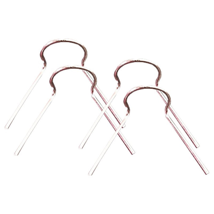 4 PZ Mini Faretto LED da Incasso 1W DC 12V Freddo 6000K Carcassa Nera Angolo 120° Foro 15mm 20x25mm