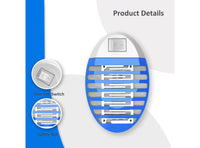 4 Pezzi Lampade da Presa Elettrica Antizanzare Repellente Insetti Mosche Falene