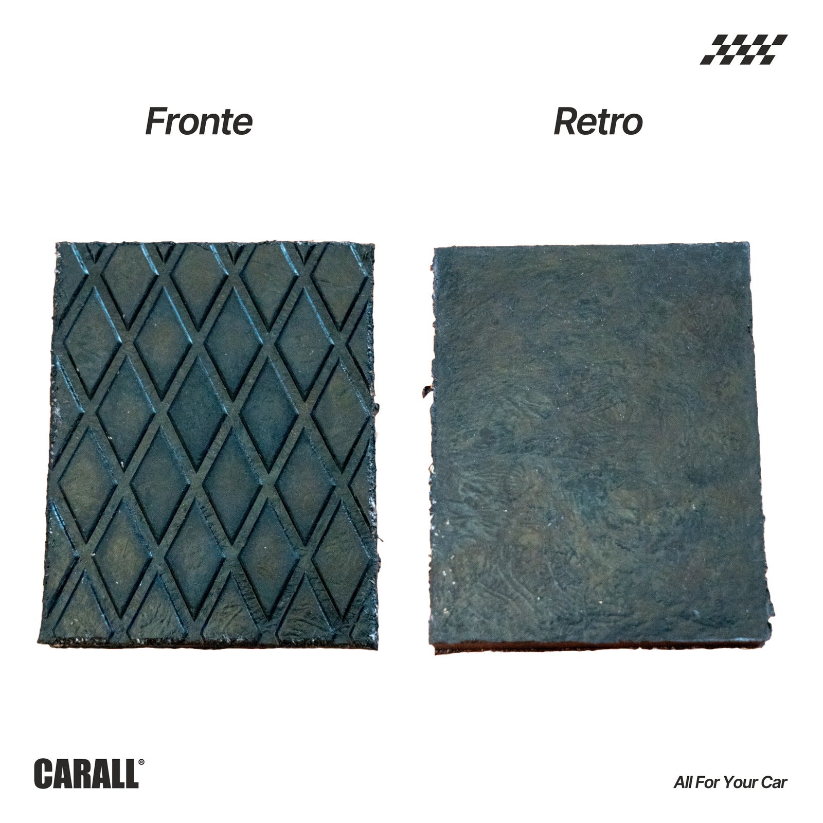 4 Pezzi Tamponi in Gomma per Ponti Sollevatori 140x110x20mm