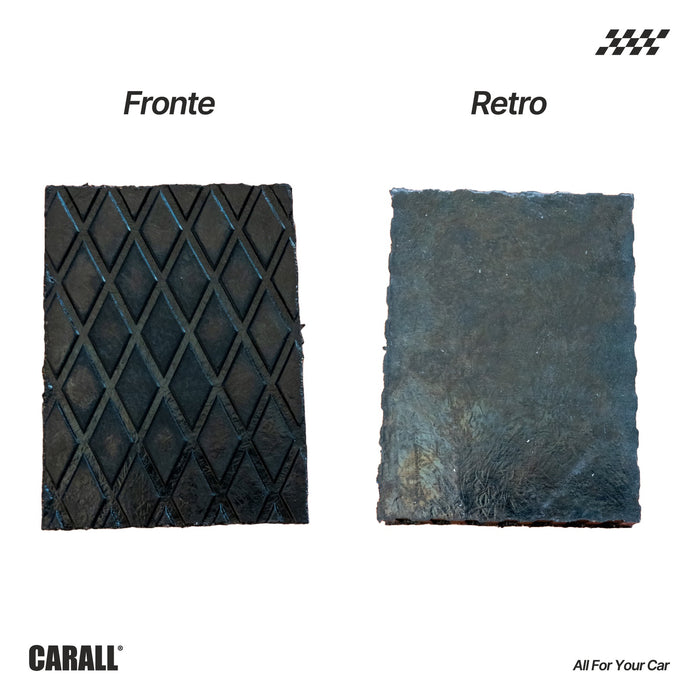 4 Pezzi Tamponi in Gomma per Ponti Sollevatori 160X120X40mm